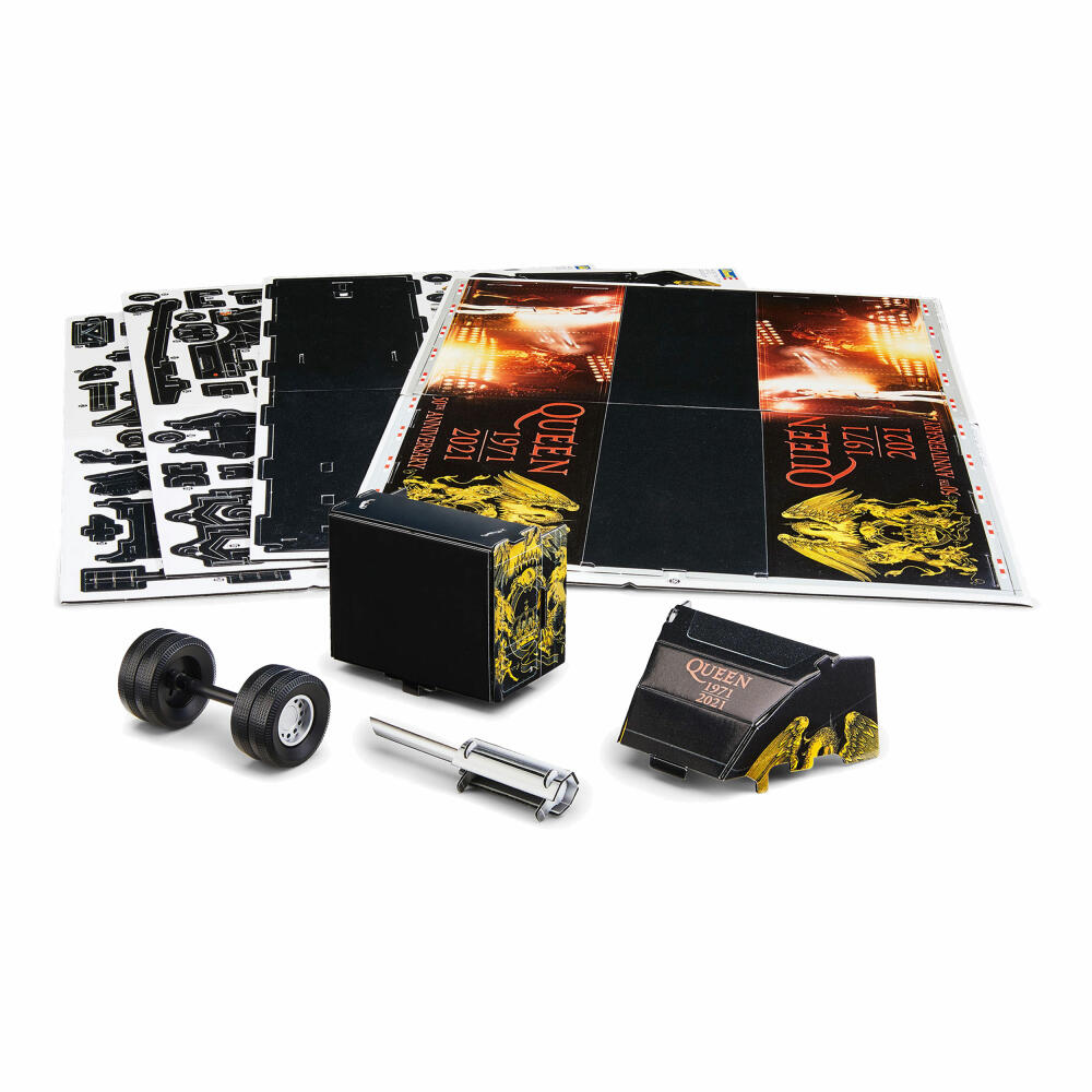 Revell 3D Puzzle QUEEN Tour Truck 50th Anniversary, Band LKW, 128 Teile, ab 10 Jahren, 00230