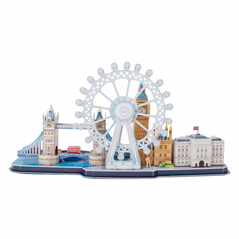 Revell 3D Puzzle City Line London, Städtepuzzle, England, 107 Teile, ab 10 Jahren, 00140