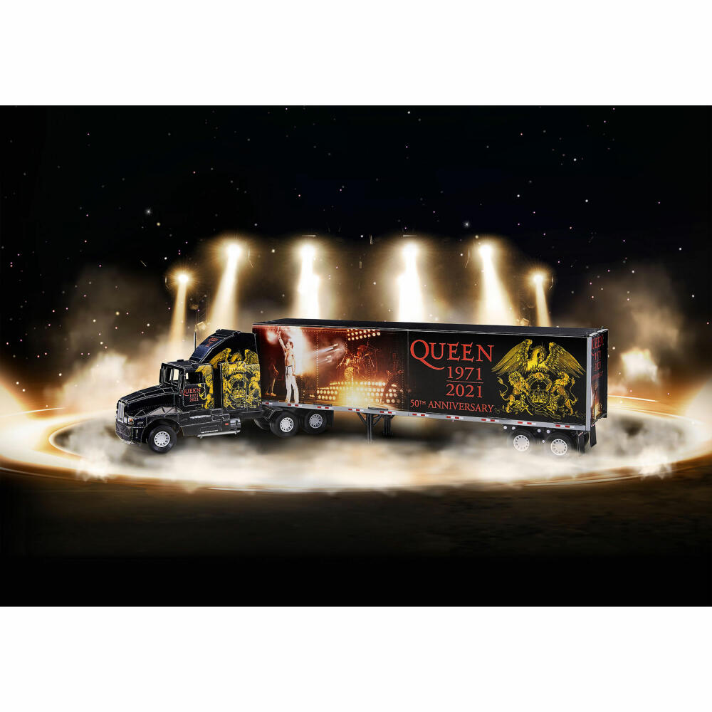 Revell 3D Puzzle QUEEN Tour Truck 50th Anniversary, Band LKW, 128 Teile, ab 10 Jahren, 00230