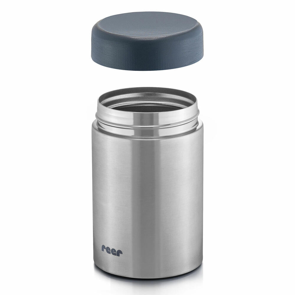 reer Pure stainless steel warming box, thermo box, thermo container, baby food, 300 ml, 90408