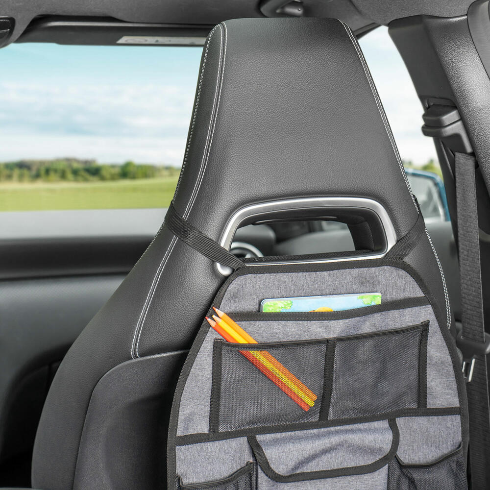 reer TravelKid Tidy Autorücksitz-Organizer, Rücksitzorganizer, Auto Organizer, Autositz-Organizer, 86041