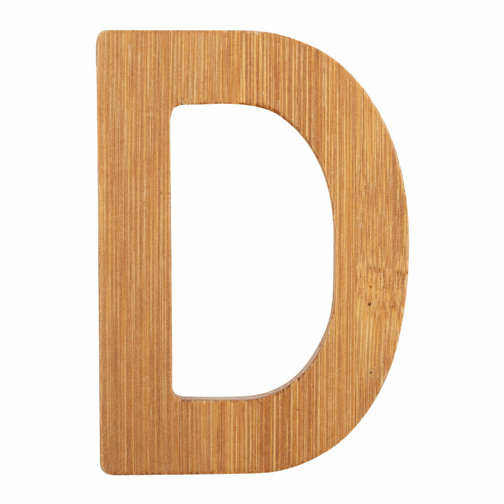 small foot design ABC letters bamboo D