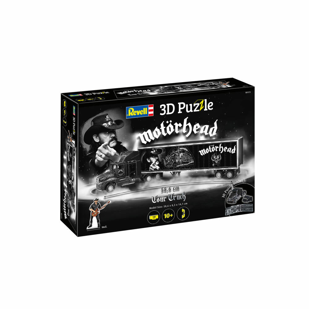 Revell 3D Puzzle Motörhead Tour Truck, Band Truck, 3D-Puzzles, 128 Teile, ab 10 Jahre, 00173