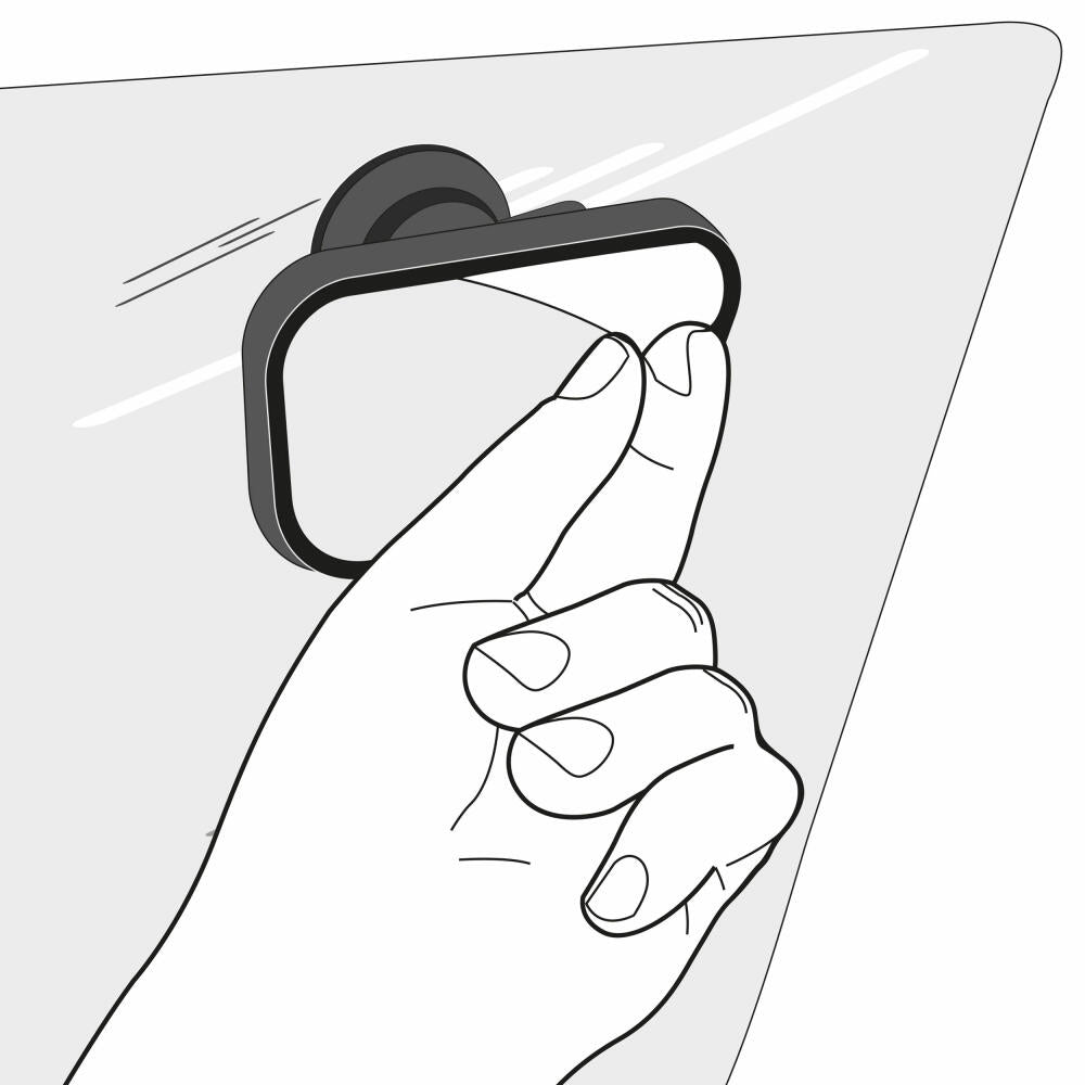 reer ParentsView Auto-Sicherheitsspiegel, Baby-Rücksitzspiegel, Autospiegel, Rückspiegel, Rücksitzspiegel, 86021