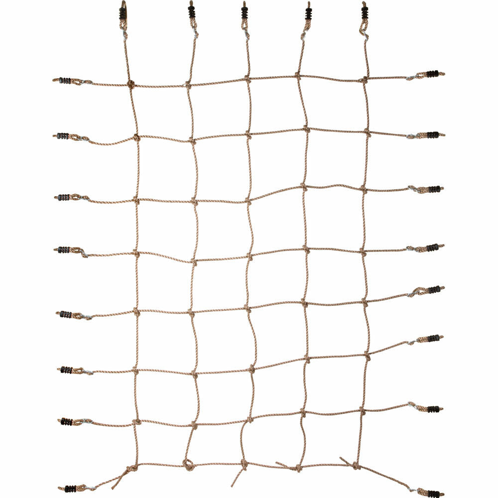 Legler small foot Kletternetz mit Achterhaken, Kletter Netz, Klettern, Garten Spielzeug, Kinder, 11876