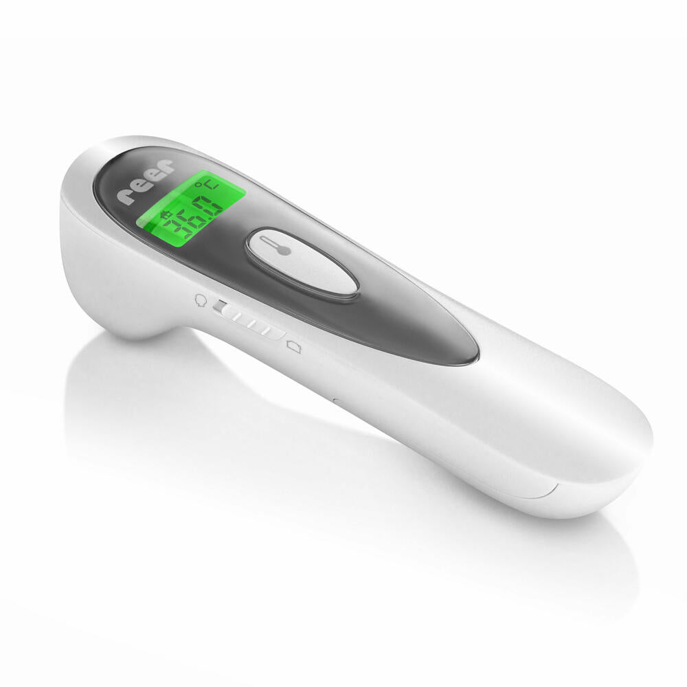 reer Colour SoftTemp 3in1 kontaktloses Infrarot-Fieberthermometer, Thermometer Digital, Fieber Messgerät, 98050