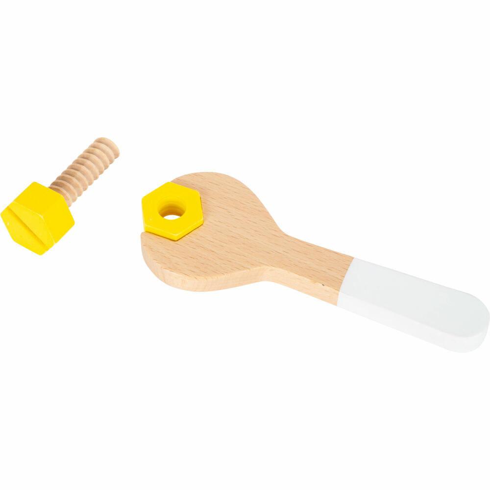 Legler small foot Werkzeugkoffer Miniwob, 44-tlg., Werkzeug Koffer, Werkstatt, Rollenspielzeug, Kinder, 11808