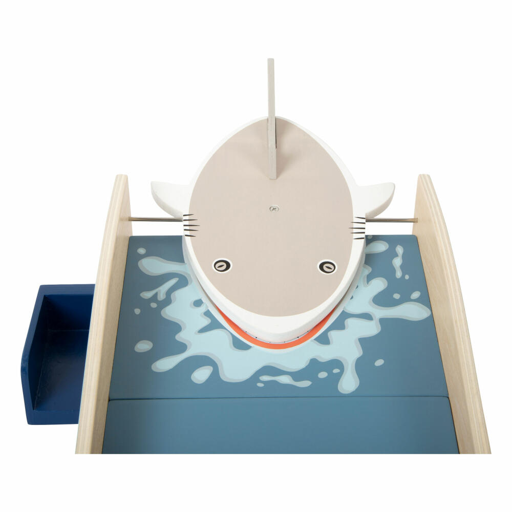 Legler Minigolf Shark Attack, Kinder Golf Set mit 2 Schlägern, Minigolfbahn, Holz, 11588