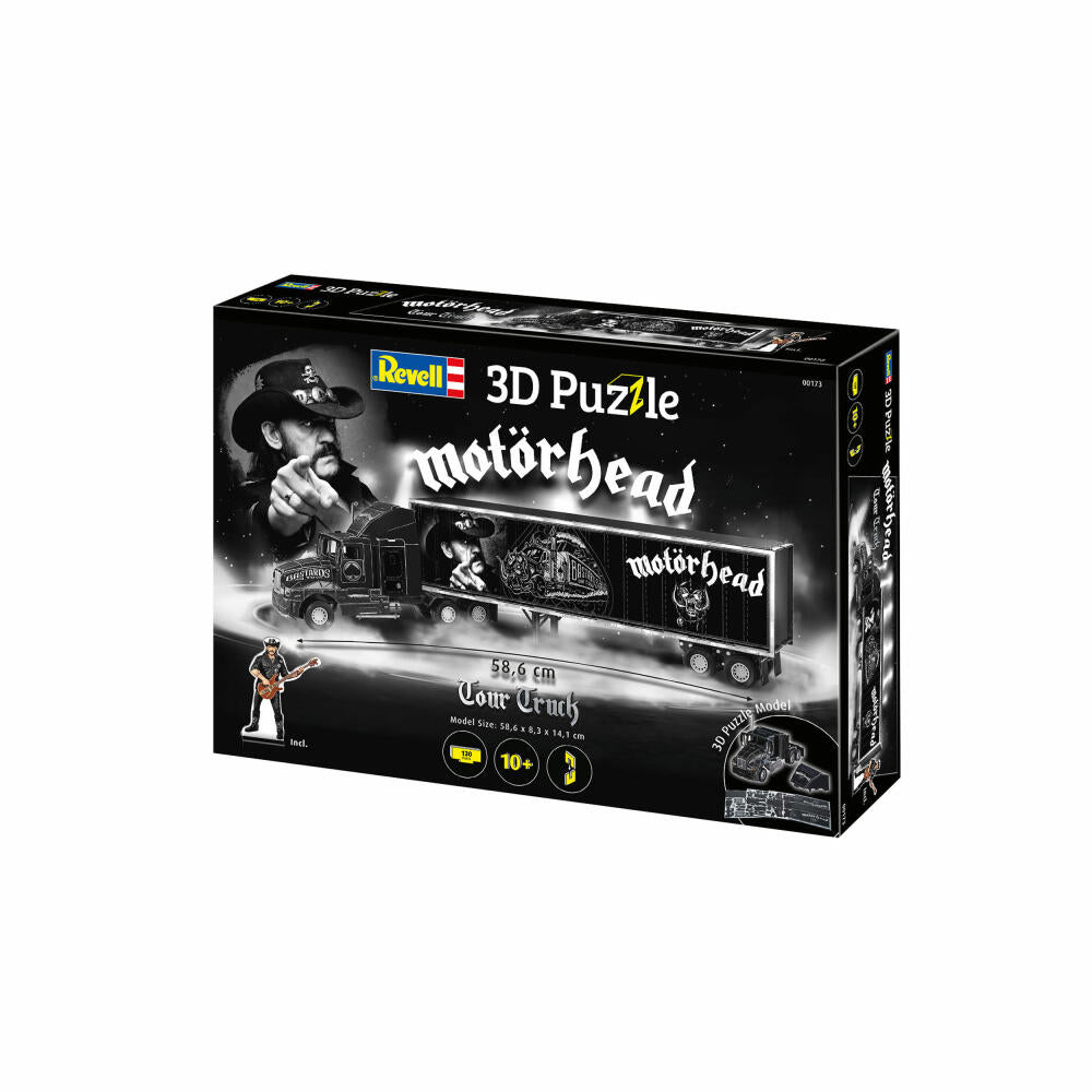 Revell 3D Puzzle Motörhead Tour Truck, Band Truck, 3D-Puzzles, 128 Teile, ab 10 Jahre, 00173