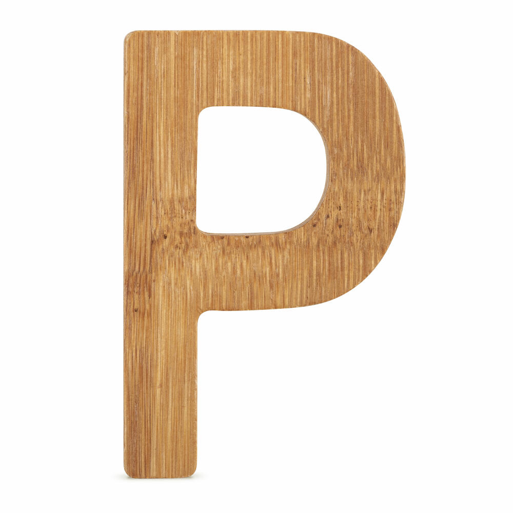 small foot design ABC letters bamboo P