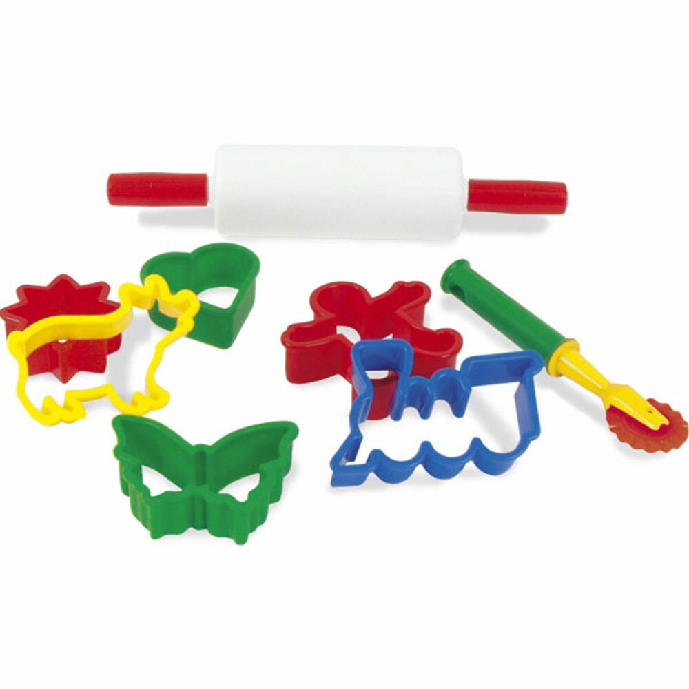 Dantoy cookie cutters with roller
