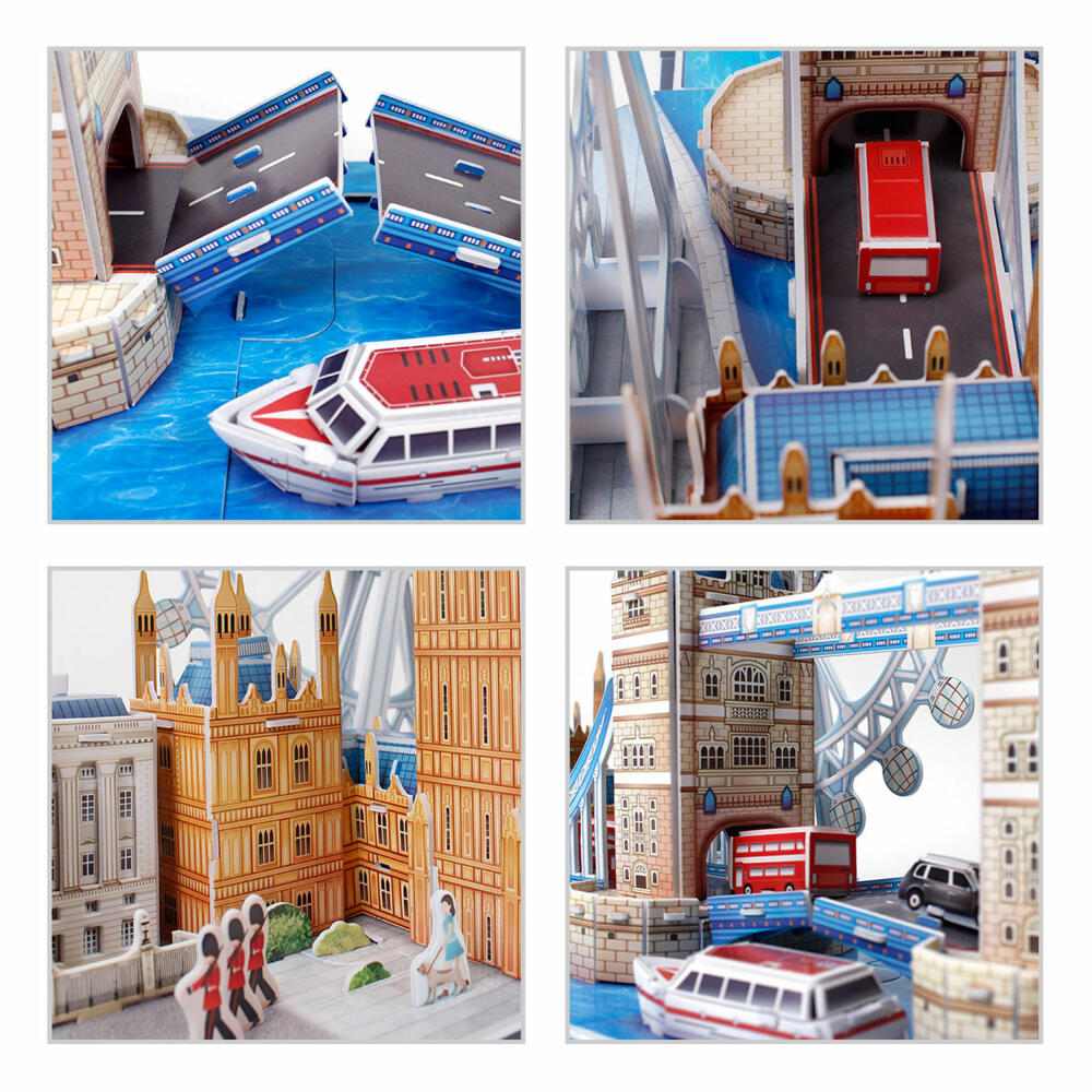 Revell 3D Puzzle City Line London, Städtepuzzle, England, 107 Teile, ab 10 Jahren, 00140