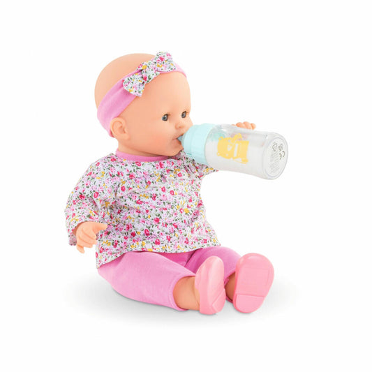Corolle Milchflasche mit Sound, Milch Flasche, Puppe, Puppenzubehör, Zubehör, 9000141030