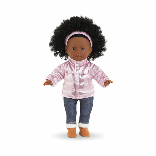 Corolle Steppjacke Pink, Puppenkleidung, Puppe, Jacke, Kleidung, für 36cm Ma Corolle Ankleidepuppen, 9000212260