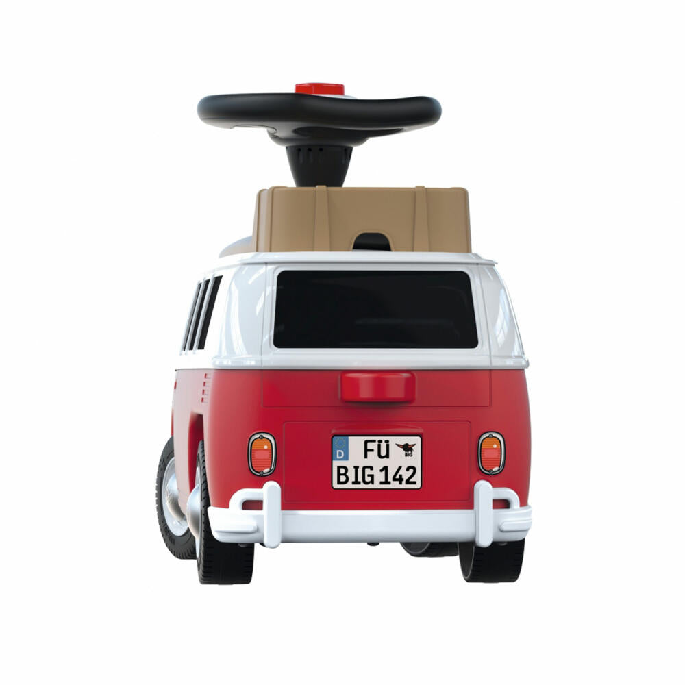 BIG Baby VW T1 Rot, Rutschauto, Rutschfahrzeug, Kinder Auto, Spielzeug, 800055320