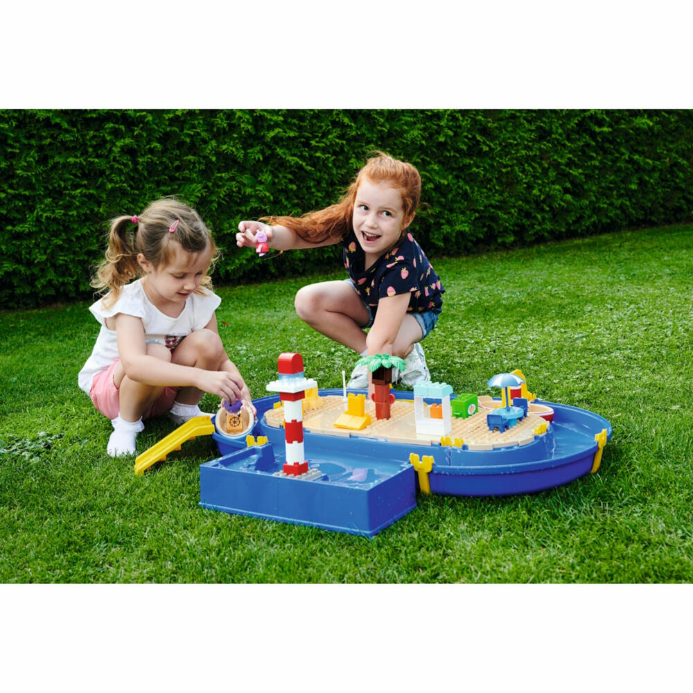 BIG Waterplay Peppa Pig Holiday Wasserbahn, Wasserspielzeug, Wasser Bahn, Wutz, 800055140