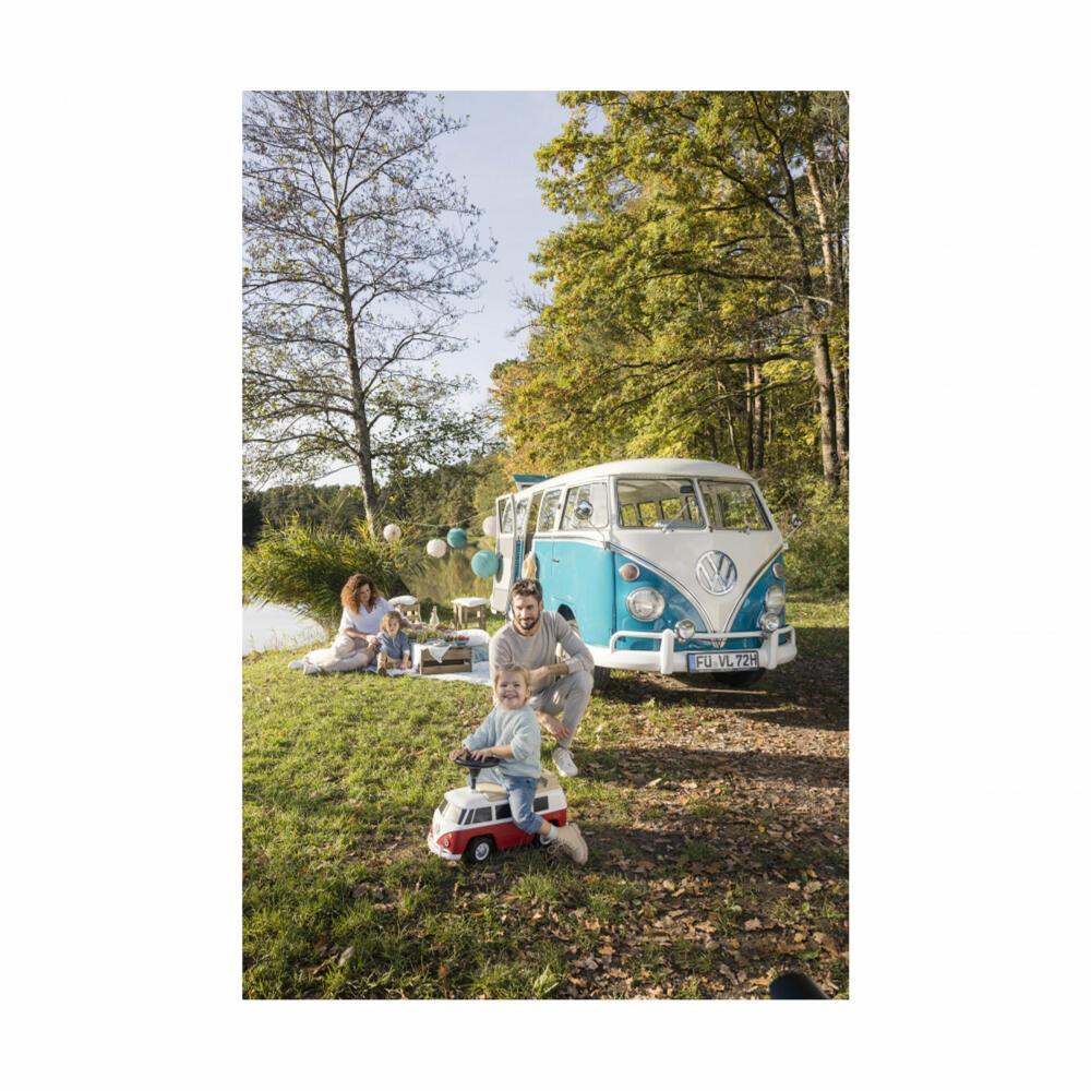 BIG Baby VW T1 Rot, Rutschauto, Rutschfahrzeug, Kinder Auto, Spielzeug, 800055320