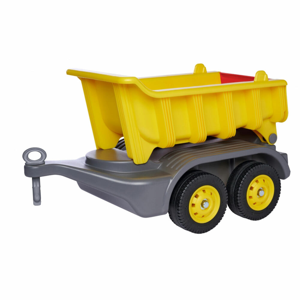 BIG Power Worker Maxi Trailer with Trailer Hitch, Accessories, Excavator, Tipper, Toy, 800054817