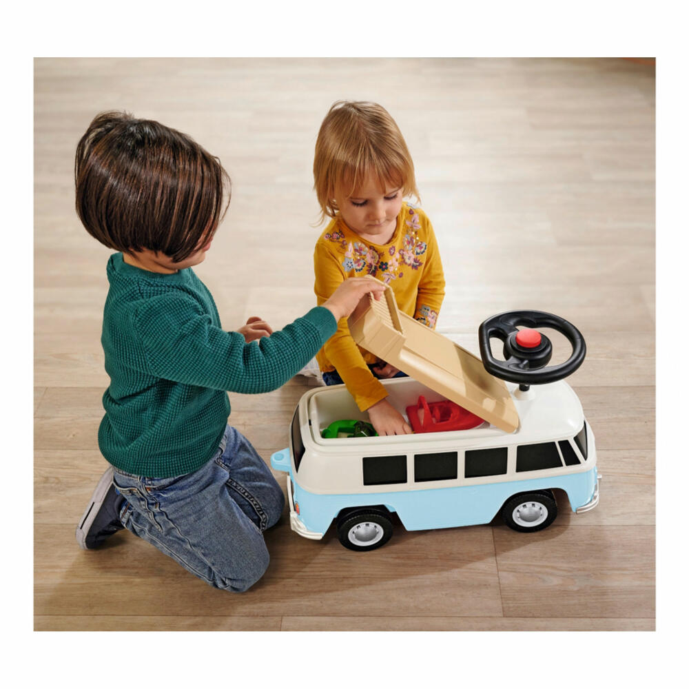 BIG Baby VW T1 Blau von BIG, Rutschauto, Rutschfahrzeug, Kinder Auto, Spielzeug, 800055321