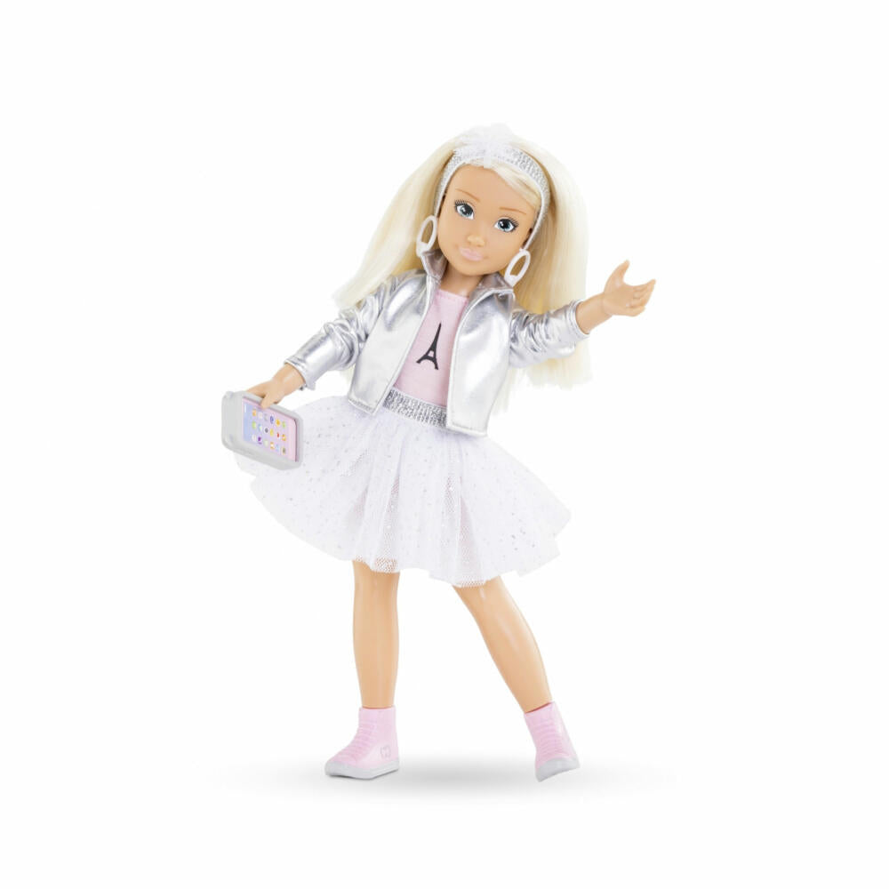 Corolle CG Valentine Paris Fashion, Dressing Doll, Fashion Doll, Doll, 28 cm, 9000600150