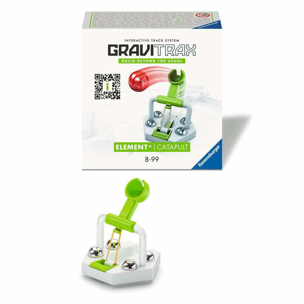 Ravensburger GraviTrax Element Catapult, Erweiterung, Katapult, Interaktives Kugelbahnsystem, Kugelbahn, Zubehör, 22411