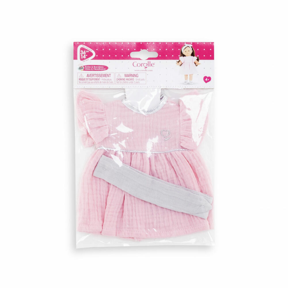 Corolle MC 36 cm dress and hairband, doll clothes, doll, clothes, doll dress, 9000212480