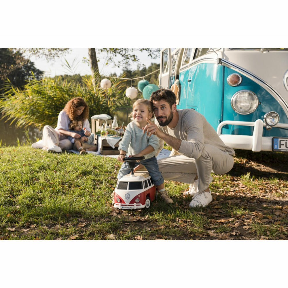 BIG Baby VW T1 Rot, Rutschauto, Rutschfahrzeug, Kinder Auto, Spielzeug, 800055320