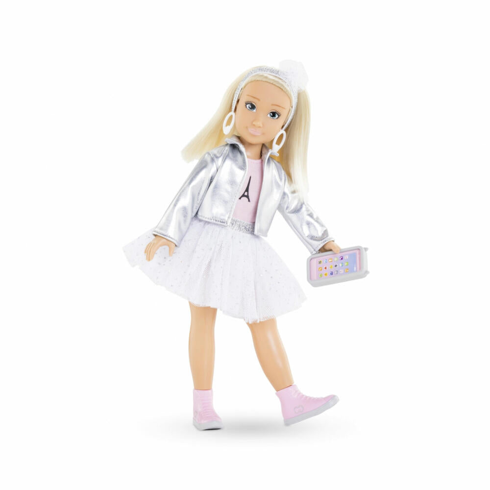 Corolle CG Valentine Paris Fashion, Dressing Doll, Fashion Doll, Doll, 28 cm, 9000600150