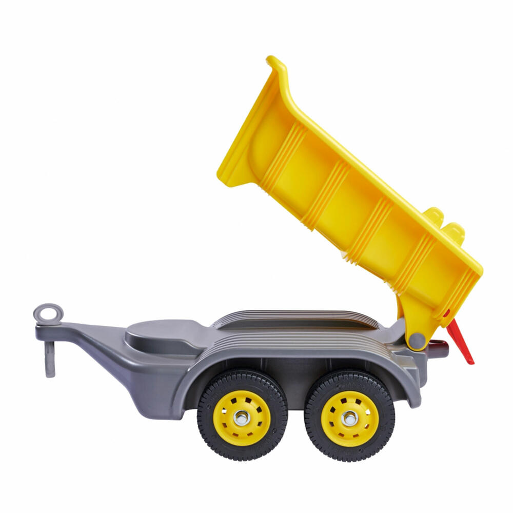 BIG Power Worker Maxi Trailer with Trailer Hitch, Accessories, Excavator, Tipper, Toy, 800054817
