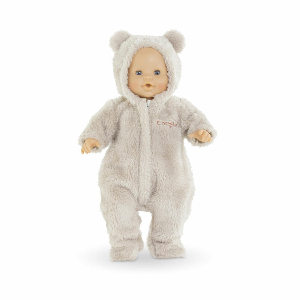 Corolle MGP 36cm Kuschelanzug Teddy, Puppenkleidung, Puppe Kleidung, für 36cm MA Corolle, 9000141410