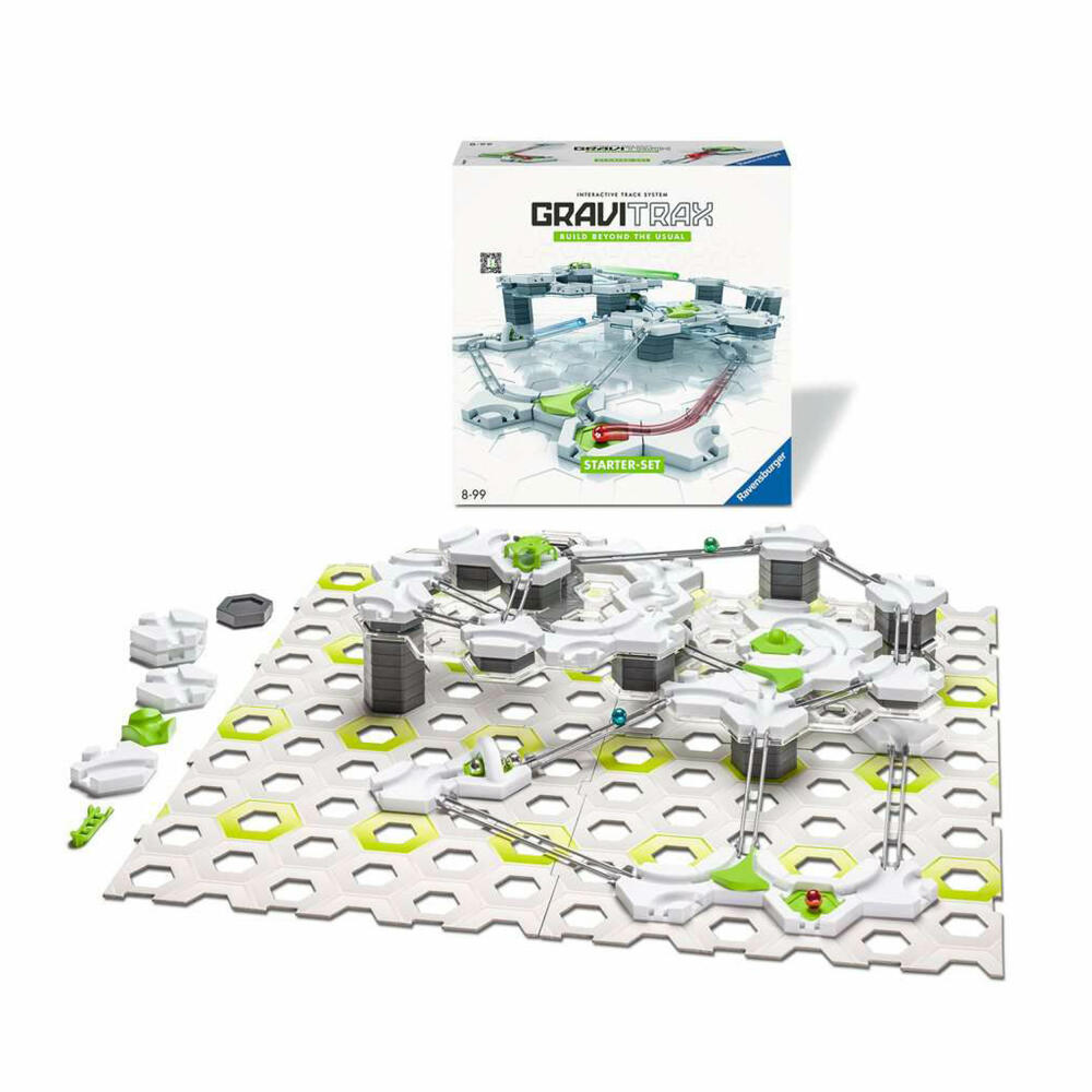 Ravensburger GraviTrax Starter Set, Interactive Marble Run System, Marble Run, Accessories, 22410
