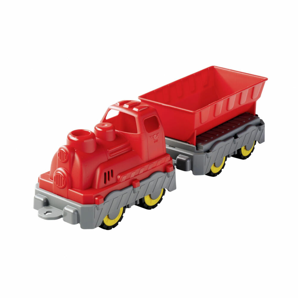 BIG Power Worker Mini Zug mit Wagon, Sandspielzeug, Kinderspielzeug, Kinder, Spielzeug, 800055784