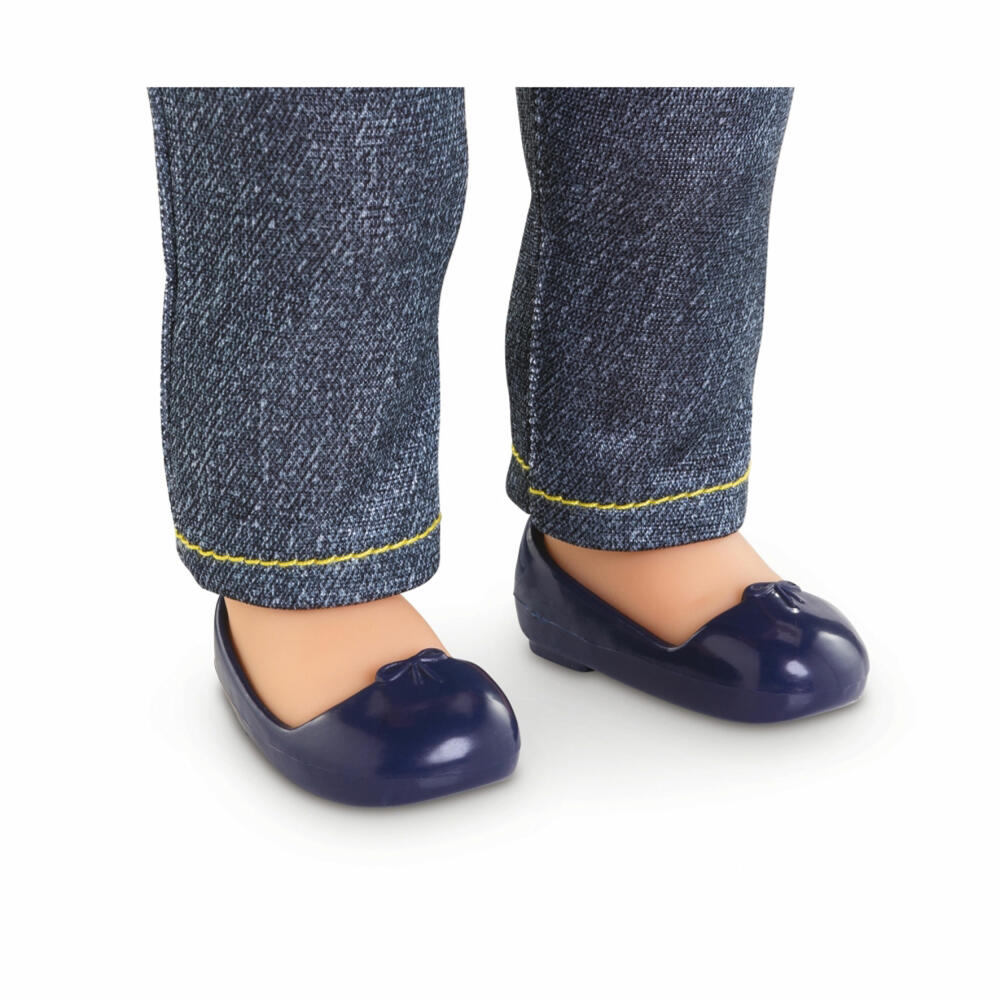 Corolle MC Ballerina Shoes Blue, Doll Shoes, Doll, Shoes, for all 36cm Ma Corolle Dressing Dolls, 9000212300