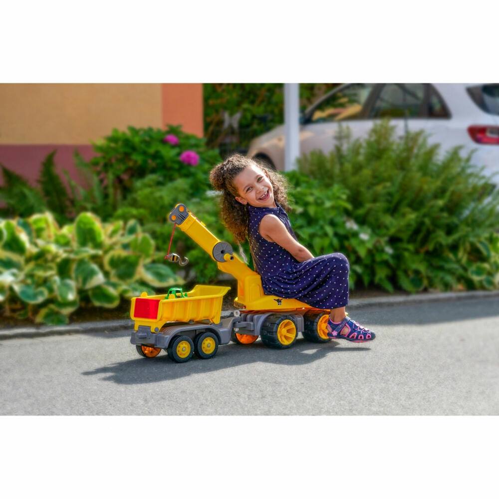 BIG Power Worker Maxi Crane, Sand Toy, Ride-On Vehicle, Children, Toy, 800055816