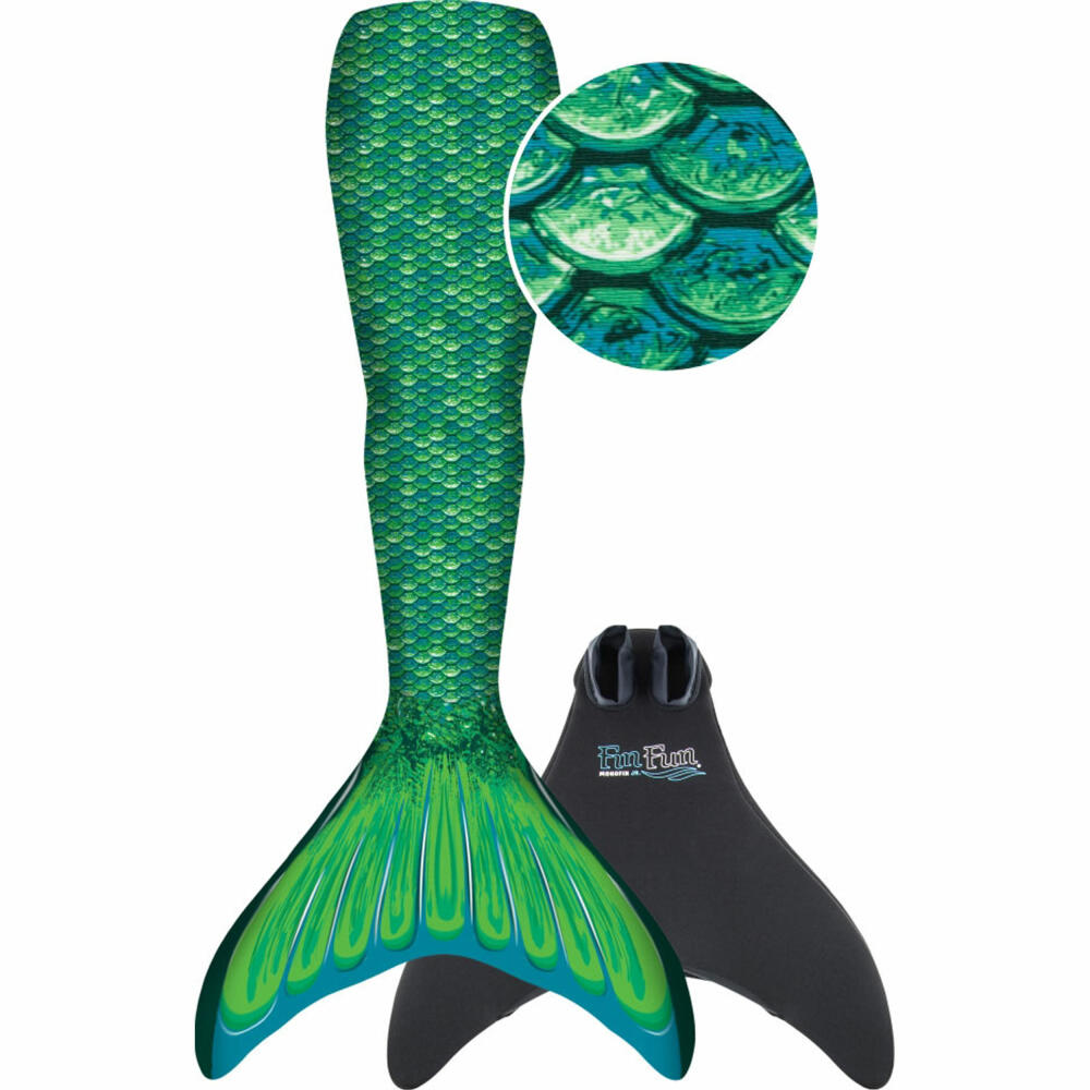Xtrem Toys & Sports Fin Fun Meerjungfrau Mermaidens grün, L/XL