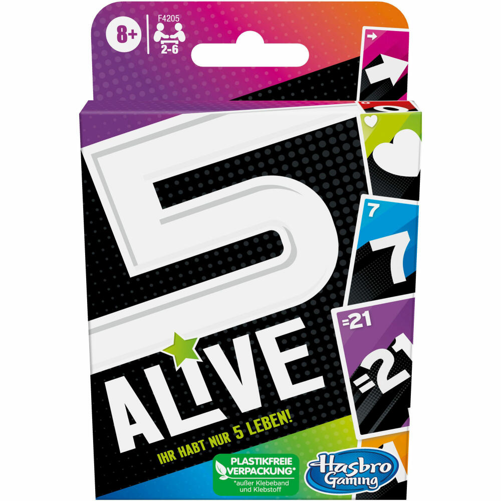Hasbro Five Alive card game