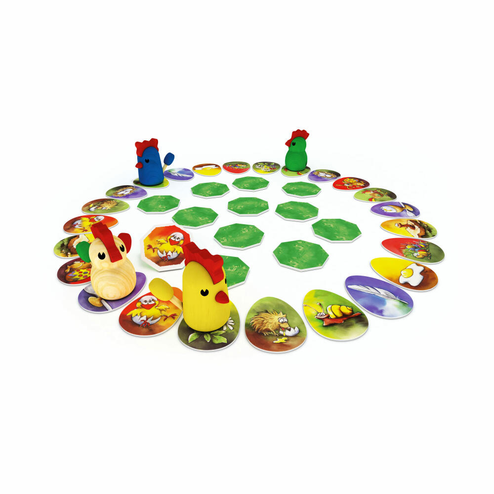 Zoch Zicke Zacke Hühnerkacke, Gedächtnisspiel, Merk Spiel, Brettspiel, Gesellschaftsspiel, Kunststoff, 601121800