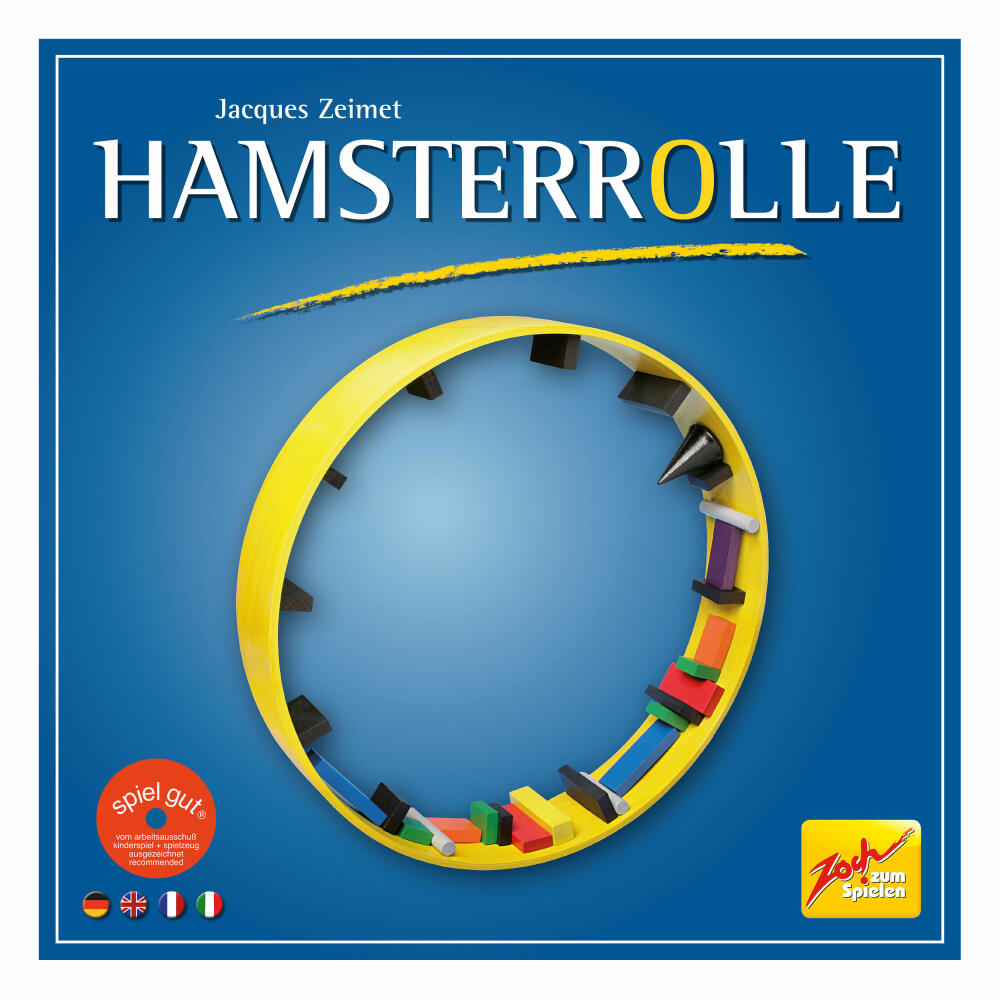 Zoch Hamsterrolle, Geschicklichkeittspiel, Gesellschaftsspiel, Puzzlespiel, Kinder, Spiel, 601133500
