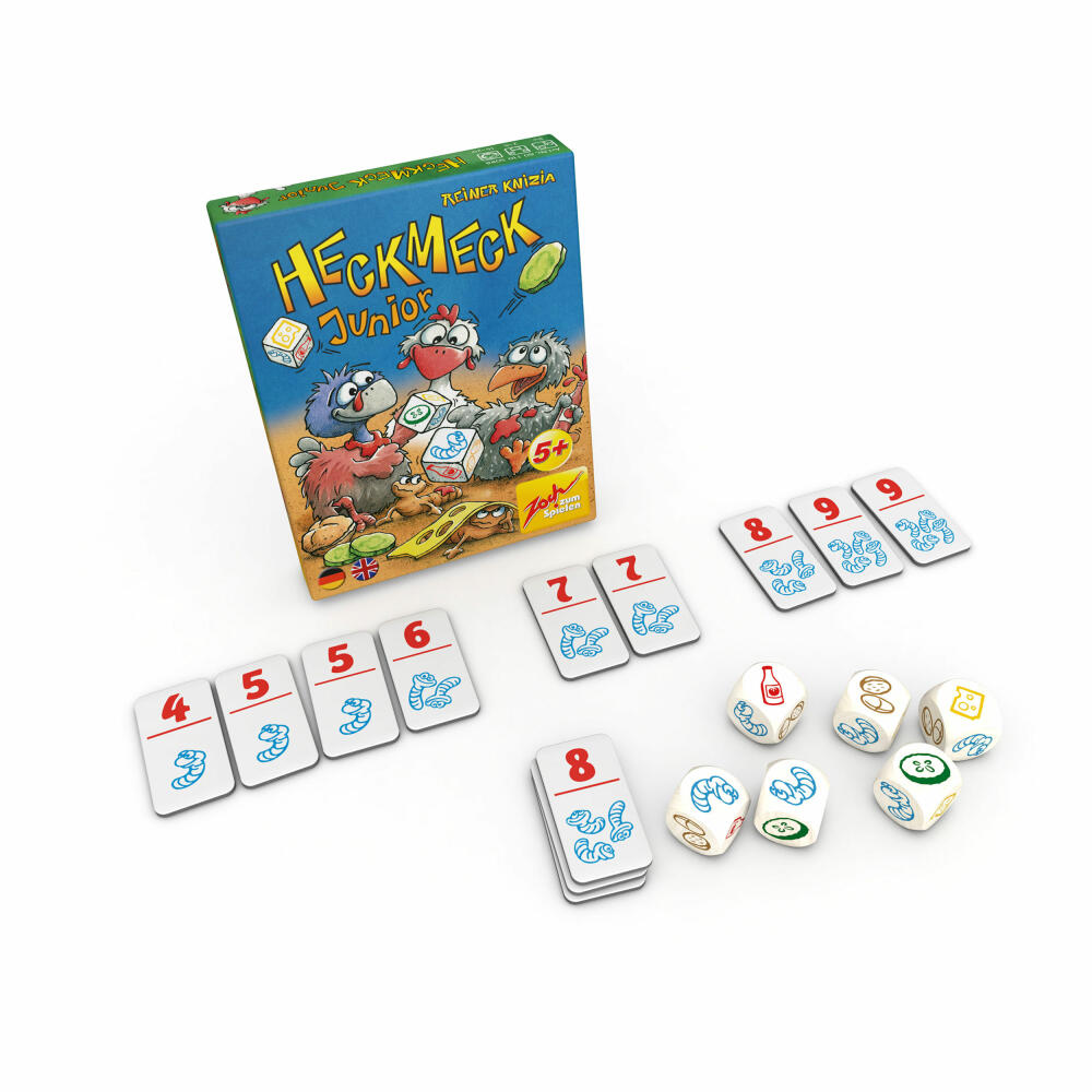 Zoch Heckmeck Junior, dice game, game, dice, board game, wood, 601105088