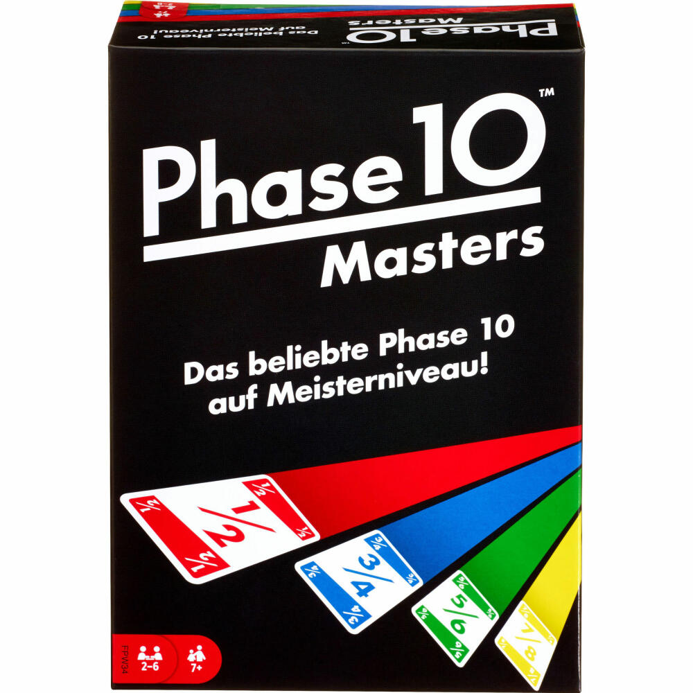 Mattel FPW34 Phase 10 Masters Card Game