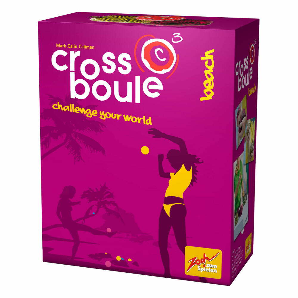 Zoch CrossBoule Set BEACH, Boule Set, Game, Outdoor, Throwing Game, Toy, 601131500