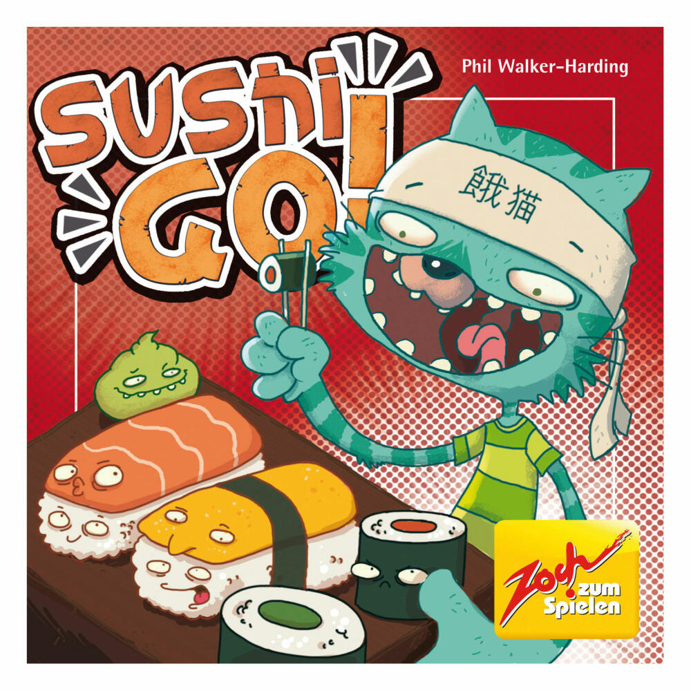 Zoch Sushi Go, card game, puzzle game, children's game, board game, math game, 601105074