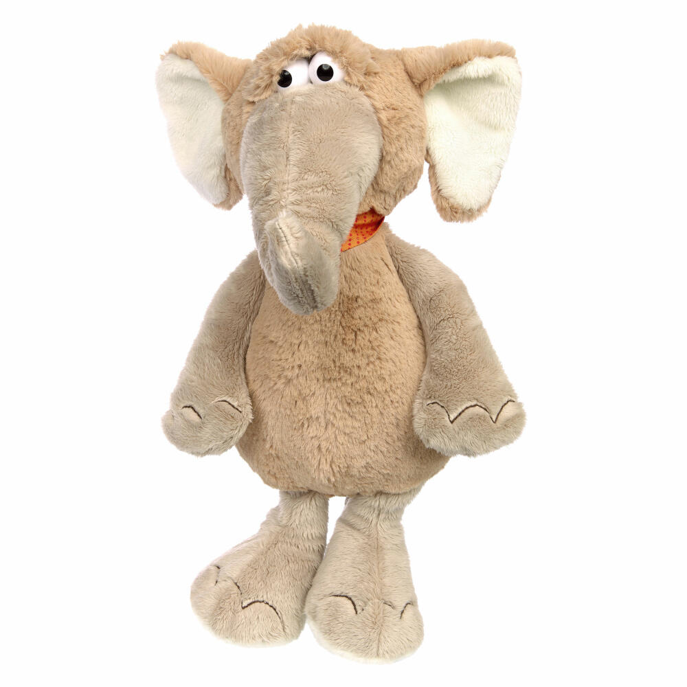 sigikid Mood Pets Elephant, cuddly toy, plush toy, adjustable facial expressions, stuffed toy, polyester, 42959