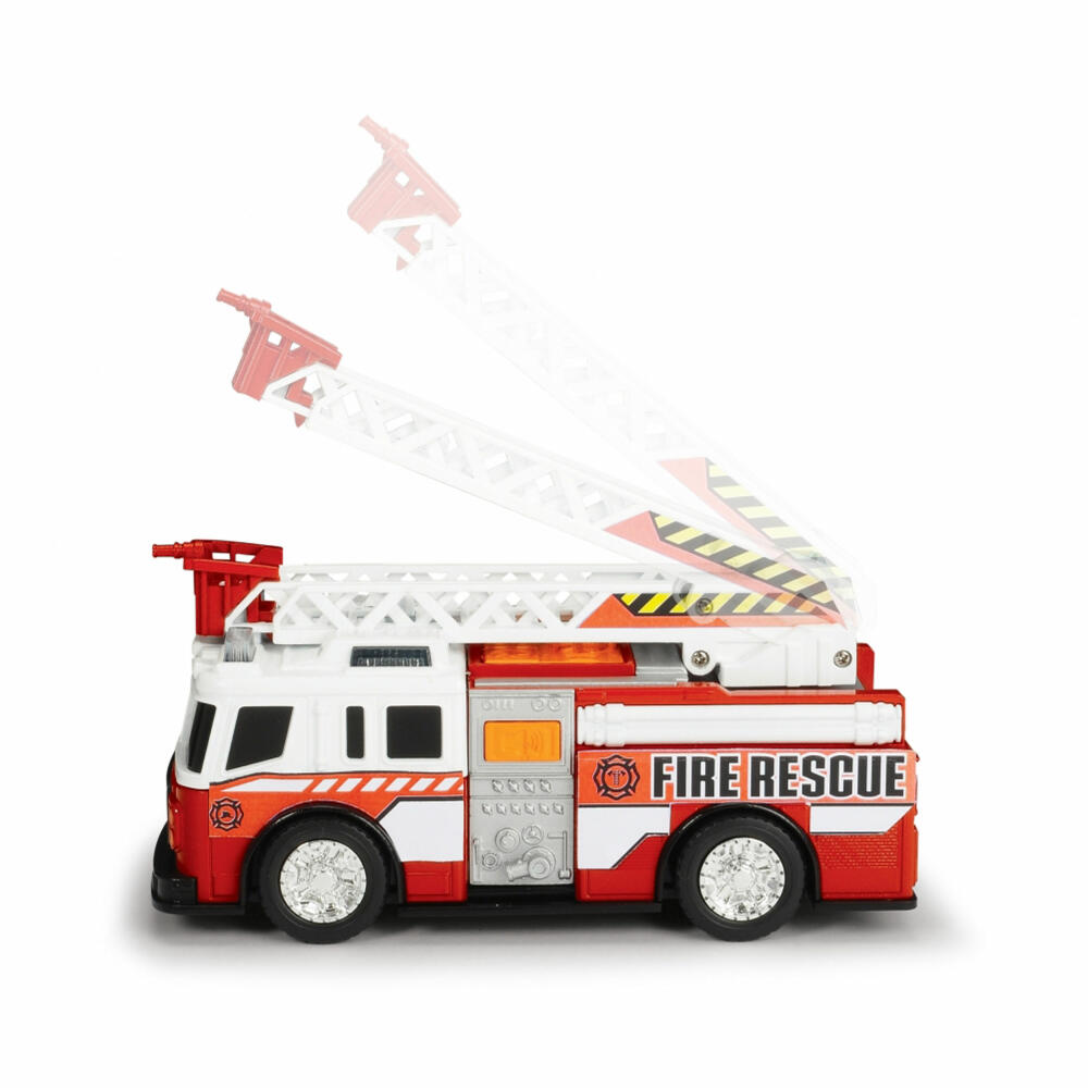 Dickie Toys Fire Truck, with light and sound, fire engine, fire department, car, toy, toy car, 203302014