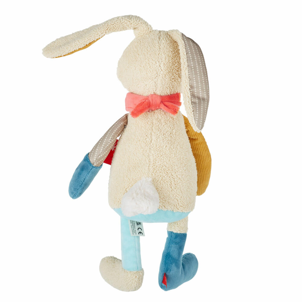 sigikid Patchwork Sweety Hase, Kuscheltier, Plüschtier, Stofftier, Polyester, 31 cm, 42851