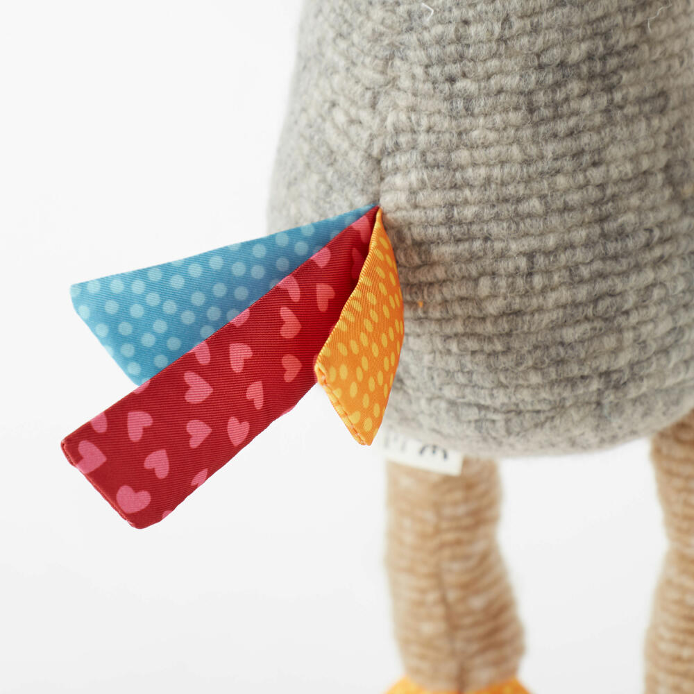 sigikid Patchwork Sweety Pferd, Kuscheltier, Plüschtier, Stofftier, Polyester, 39 cm, 42843