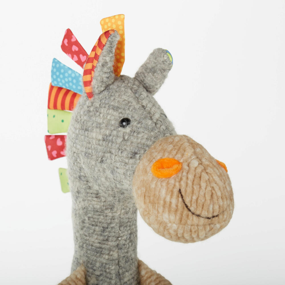 sigikid Patchwork Sweety Pferd, Kuscheltier, Plüschtier, Stofftier, Polyester, 39 cm, 42843