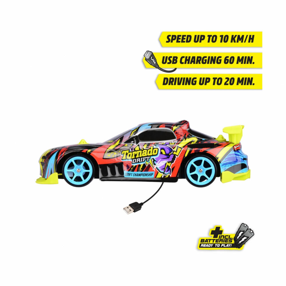 Dickie Toys RC Tornado Drift, remote-controlled car, toy car, toy, 201104007