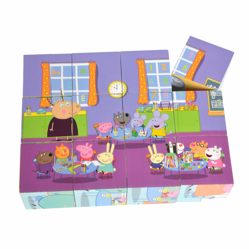 Eichhorn Peppa Pig Bilderwürfel, Würfelpuzzle, Würfel Puzzle, Kinder, Spielzeug, Peppa Wutz, 109265708