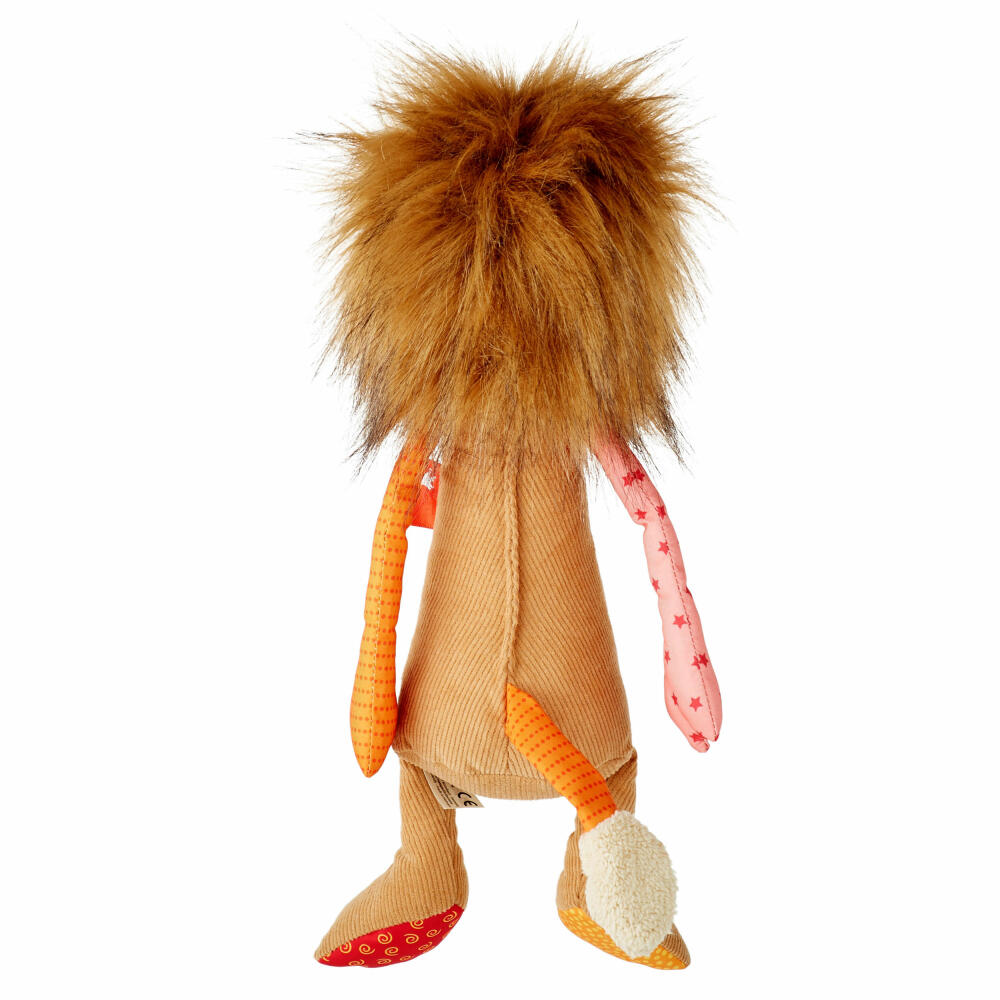 sigikid Patchwork Sweety Löwe, Kuscheltier, Plüschtier, Stofftier, Polyester, 32 cm, 42844